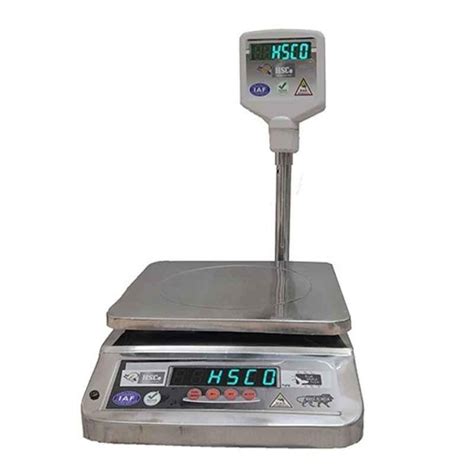 Buy Hsco 50kg 250x300mm Stainless Steel Electronic Table Top Weighing