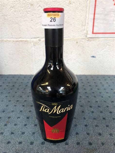 A 70cl Bottle Of Tia Maria Coffee Liqueur