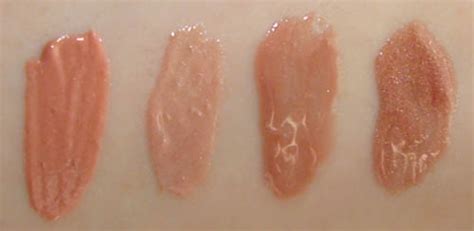 An Indian S Makeup Blog Four Drugstore Nude Lipglosses Review Swatches