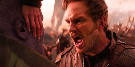 Star Lord Wouldnt Punch Thanos James Gunn Finds Fault With