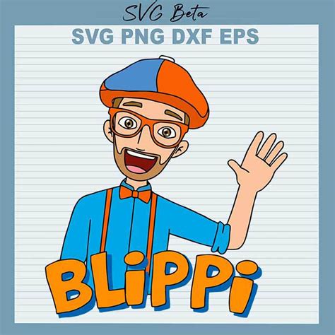 Blippi Svg Files