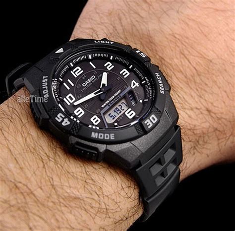 Zegarek męski Casio TOUGH SOLAR BOLTE AQ S800W 1BVEF 1500 alleTime