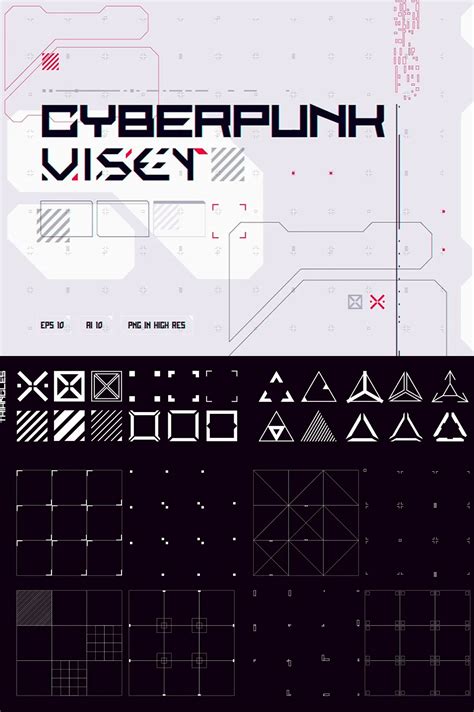 CyberPunk UI Set - Siteoutsite