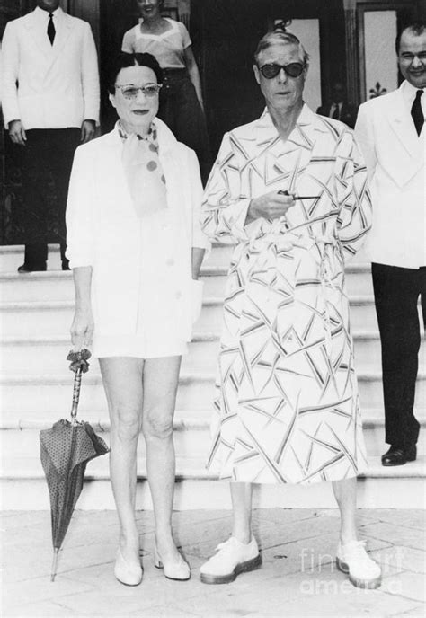 Duke And Duchess Of Windsor Vacationing Photograph by Bettmann - Pixels