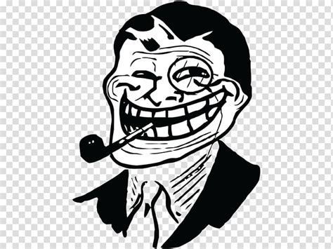 Trollface Internet Troll Internet Meme Rage Comic Meme Transparent