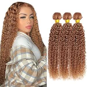Amazon P Human Hair Bundles Highlight Honey Blonde Water
