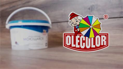 Краска водно-дисперсионная моющаяся Olecolor - YouTube