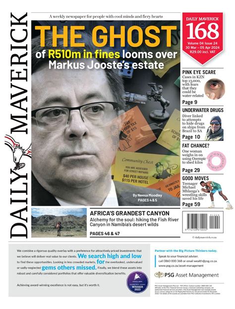 Daily Maverick March 30 2024 Newspaper Get Your Digital Subscription