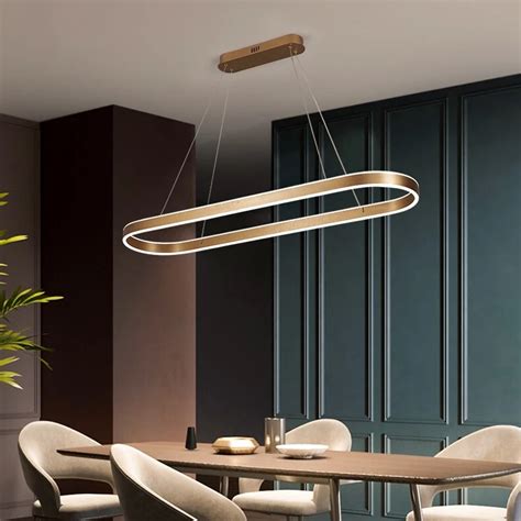 Design De Arte Simples E Moderno Led Lustre Para Sala De Jantar Cozinha