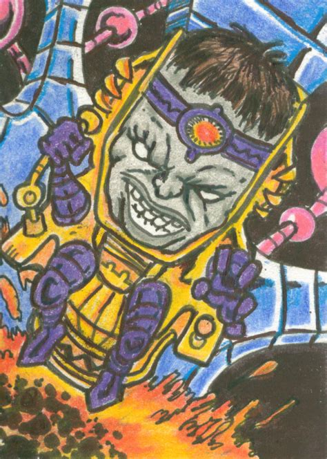 Modok Sketch Card by ragzdandelion on DeviantArt