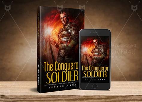 Thrillers Book cover Design - The Conqueror Soldier