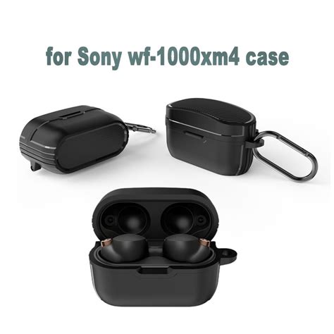 For Sony wf-1000xm4 case Impact-Resistant Sleeve Cover Protective ...