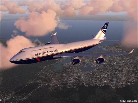 FS2004 British Airways 747 400 10875 SurClaro Photos