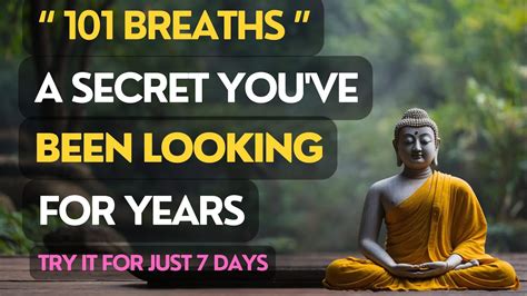 101 The Secret Of Breathing That Everyone Is Looking For L Breathing