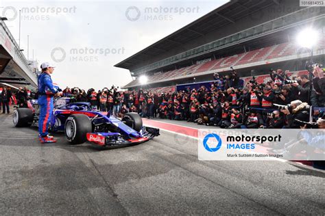 Pierre Gasly Fra Scuderia Toro Rosso Str And Brendon Hartley Nzl