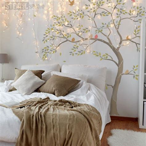 Tree Stencil Pack Large Tree Stencils Wall Stencils Wall Decor Mural ...