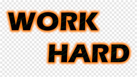 Logo Font Marca Produto Orange S A Workhard Texto Laranja Png Pngegg