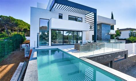 New Build Contemporary Villa With Bedrooms In Marbella Andalusia