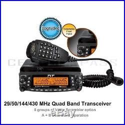 TYT TH 9800 29 50 144 430 MHz Quad Band Dual Car Mobile Ham Radio