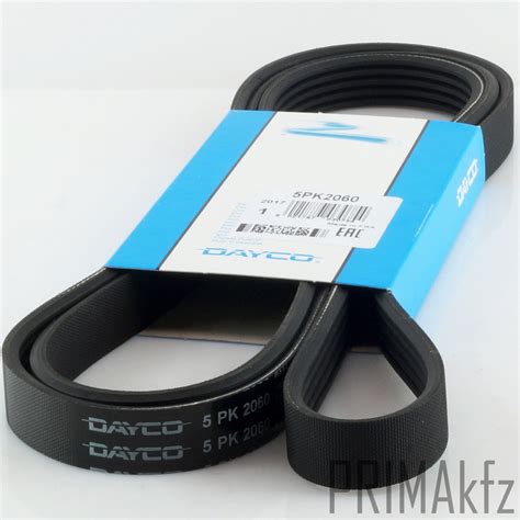 DAYCO 5PK2060 Keilrippenriemen Spannrolle Umlenkrolle für BMW E46 5er