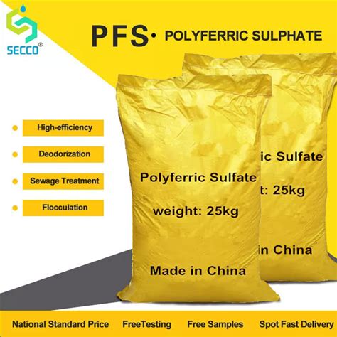 Cod Removal Agent 21 Polyferric Sulfate 21 Phosphorus Removal