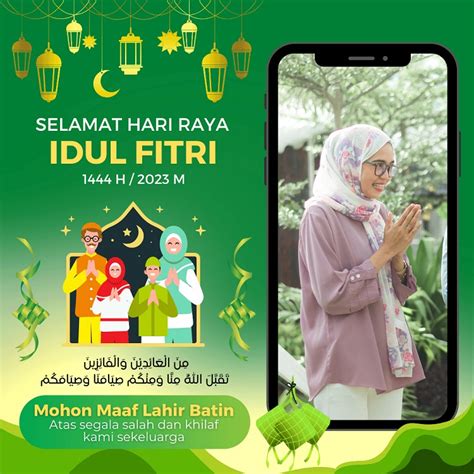 Twibbon Idul Fitri H M Gratis Dan Menarik Untuk Medsos