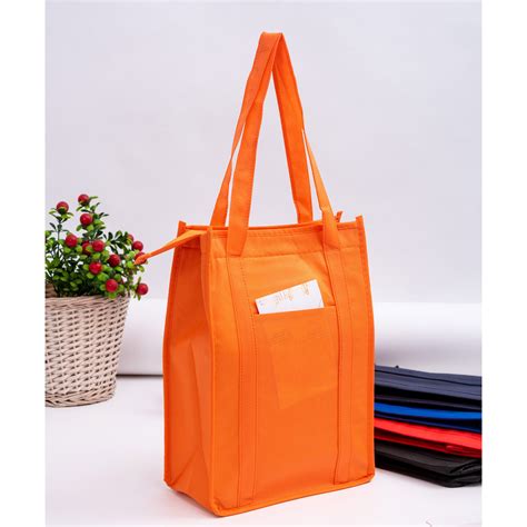 Non Woven Cooler Bag With Top Zip Closure Dex Collection