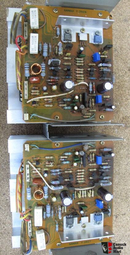 Sansui Au Integrated Amplifier Full Restoration Sold Photo