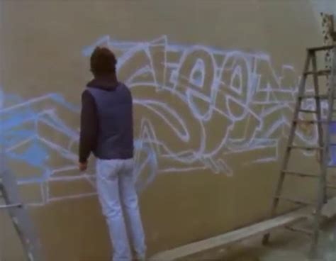 GRAFFITI ARTIST SEEN - SEEN Outline STYLE WARS - 1982 FROM MOVIE ...