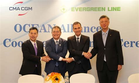 Cma Cgm Cosco Evergreen Oocl Extend Ocean Alliance Till