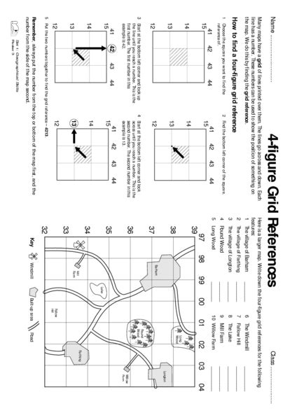 4 Figure Grid Reference Lesson Plan For 4th Grade Lesson Planet