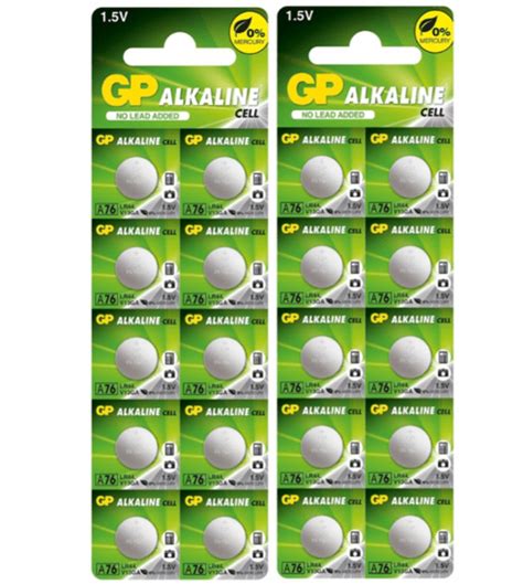 GP baterija LR44/A76, 1.5V blister 20/kom | mimovrste=)