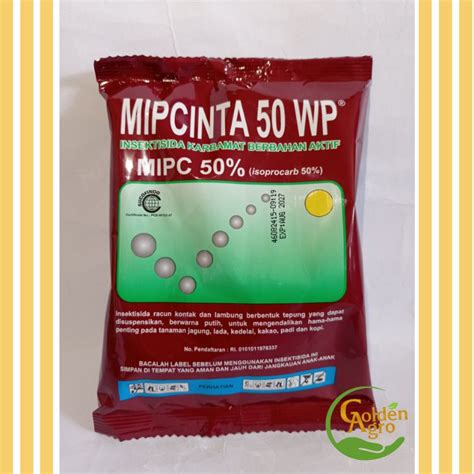 Jual Insektisida Mipcinta Mip Cinta Wp Wp Gr Gr Gram Shopee