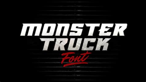 Monster Truck Font Download - Fontsbear