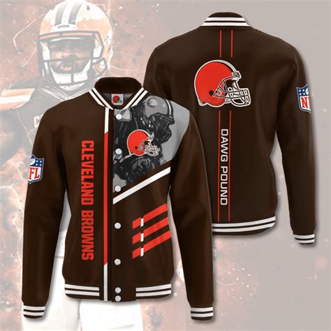 Cleveland Browns Cb Varsity Jacket HFV HomeFavo