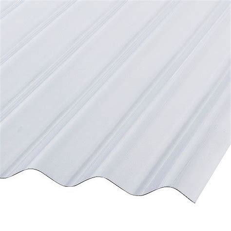 Corrugated Pvc 12 Ft Clear Roofing Panels Roof Panels Roofing Polycarbonate Roof Panels