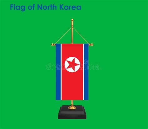 Flag Of North Korea North Korea Flag National Flag Of North Korea