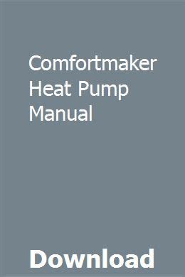 Comfortmaker Rpj Heat Exchanger Manual
