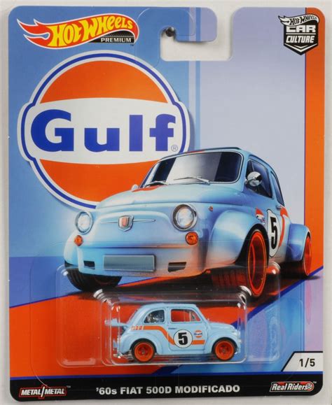 Hot Wheels S Fiat D Modificado Azul Gulf