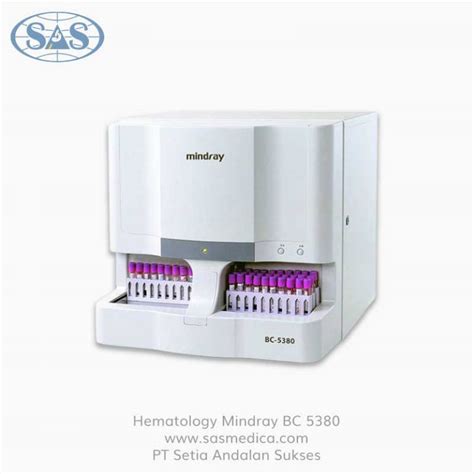 Mindray BC 760 BC 780 Hematology ESR Sasmedica