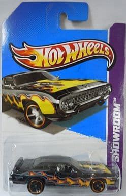 駿河屋 1 64 71 PLYMOUTH ROAD RUNNER ブラック Hot WHeeLS HW SHOWROOM X1960 07A3 ホットウィールhotwheels