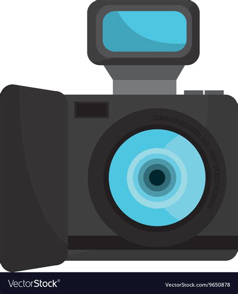 Colorful Photo Camera Graphic Royalty Free Vector Image