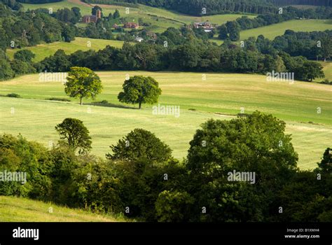 View Of The Surrey Hills Stock Photo Alamy