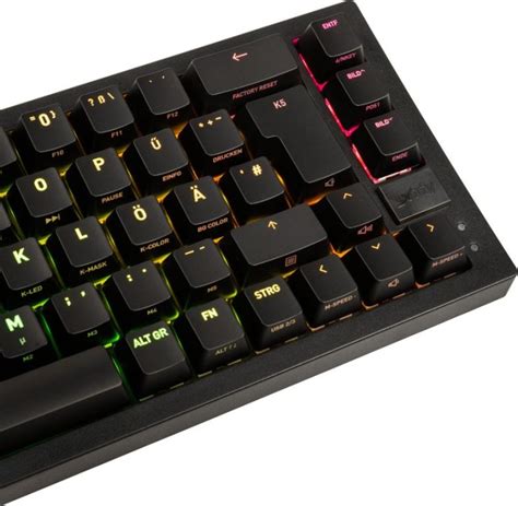 Xtrfy K5 Compact Schwarz LEDs RGB Kailh KT RED Hot Swap USB DE Ab 144 26 2025