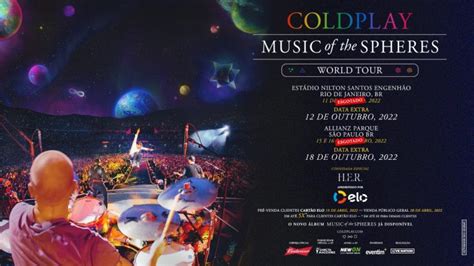 Coldplay anuncia duas datas extras no Brasil após esgotar ingressos