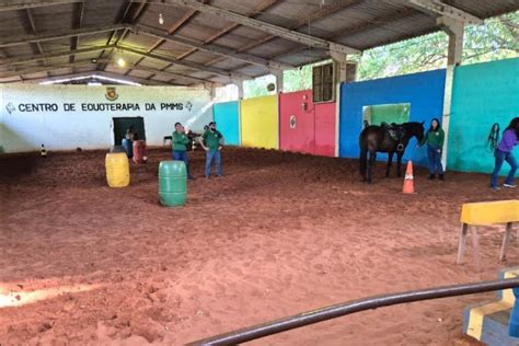 Parceria A PM Garante Equoterapia Para Alunos Da APAE De Campo