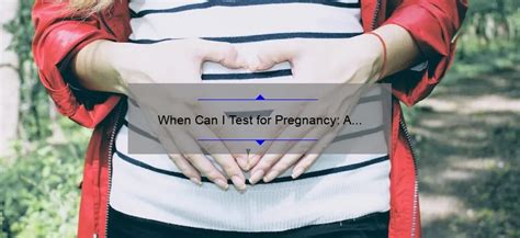 When Can I Test For Pregnancy A Comprehensive Guide Grandrapidsobgyn