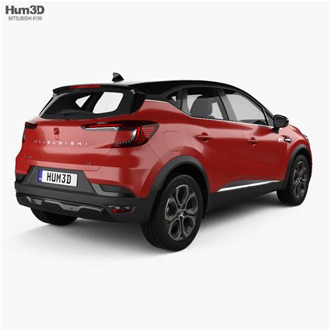 Mitsubishi ASX HEV 2023 3D Model Vehicles On Hum3D