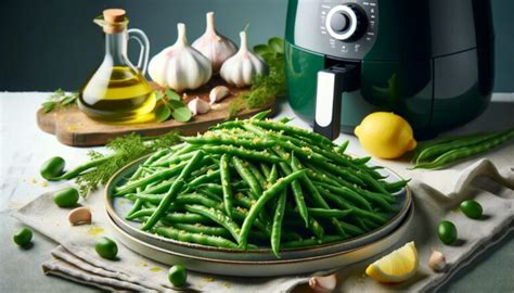 Haricots Verts à la Friteuse à Air Recette Facile et Croustillante