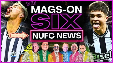 The Mags On Five Show NUFC Latest News YouTube